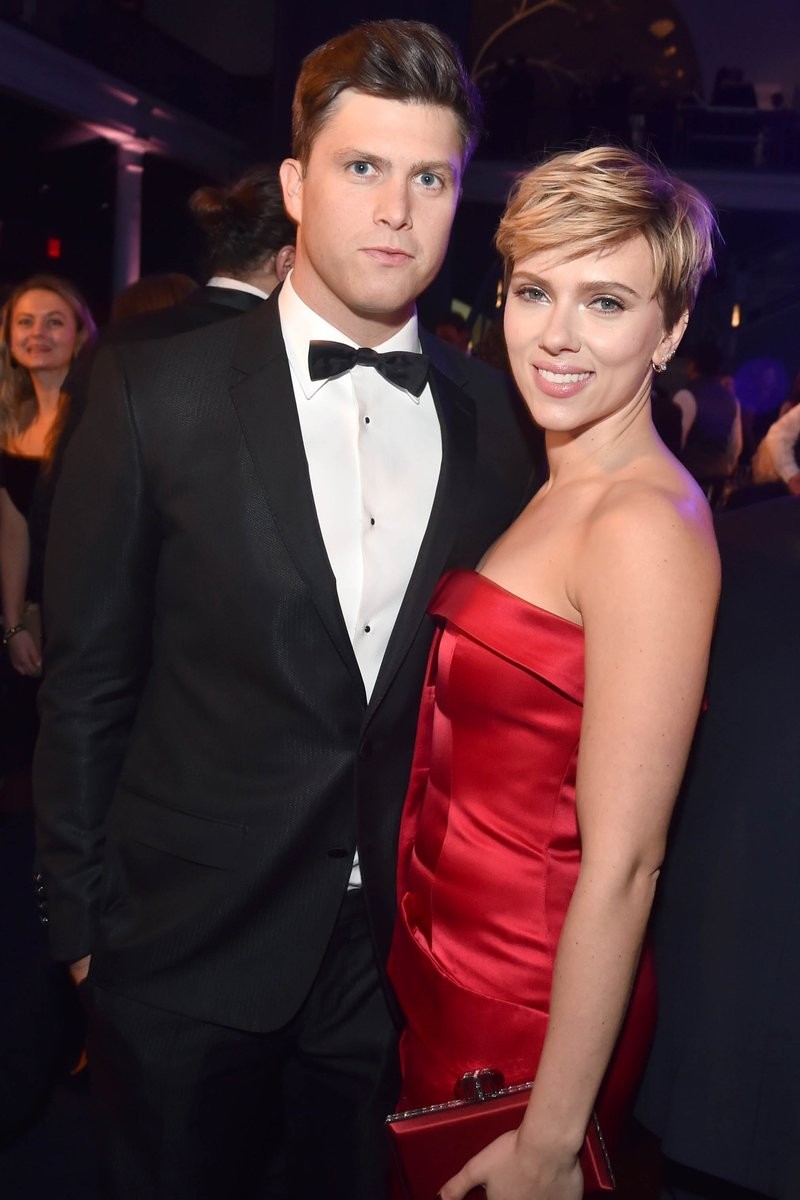 Scarlett Johnasson a Colin Jost